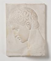 Leo Holmgren, Wall relief, Male portrait.