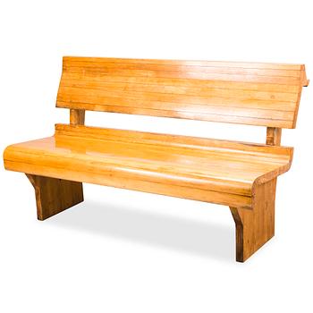 308. Alvar Aalto, KYRKBÄNK, modellexemplar, 1950-talets slut.