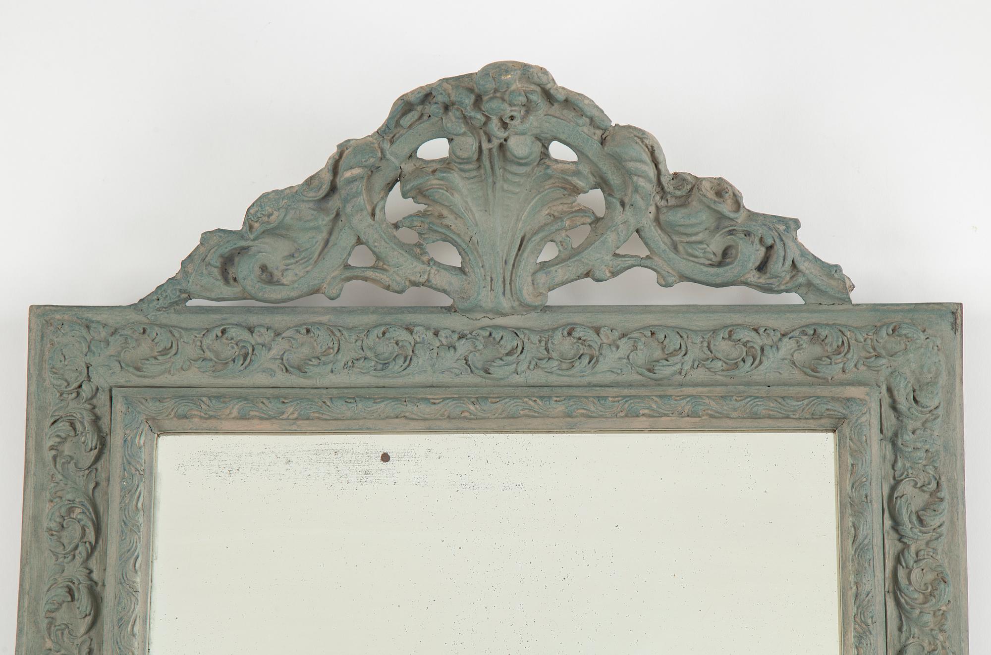 A late 19th century mirror.