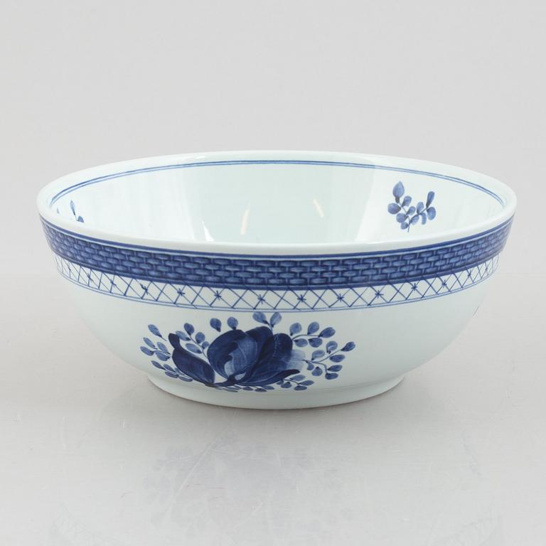 Royal Copenhagen & Alumina, a 61-piece earthenware "Tranquebar" service, Denmark.