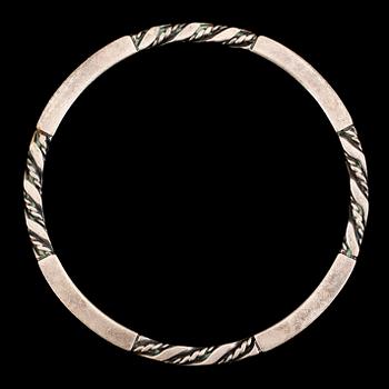 ARMRING, silver, Georg Jensen, Danmark.