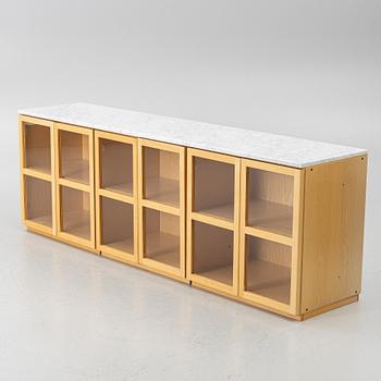 Titti Fabiani, bokskåp, 3 moduler, "BOOK".
