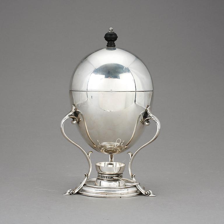 ÄGGVÄRMARE, nysilver, 1900-tal.