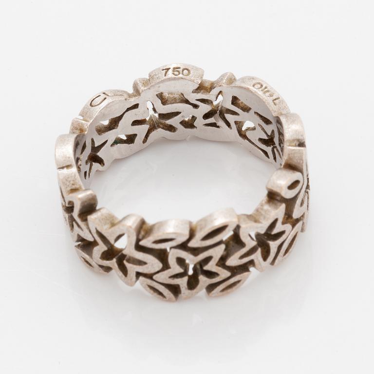 Ole Lynggaard, Charlotte Lynggaard, Ring, "Anemone" 18K white gold.