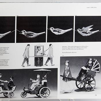 BÖCKER, 5 stycken, leksakslitteratur, bland annat "The Art of the Tin Toy".