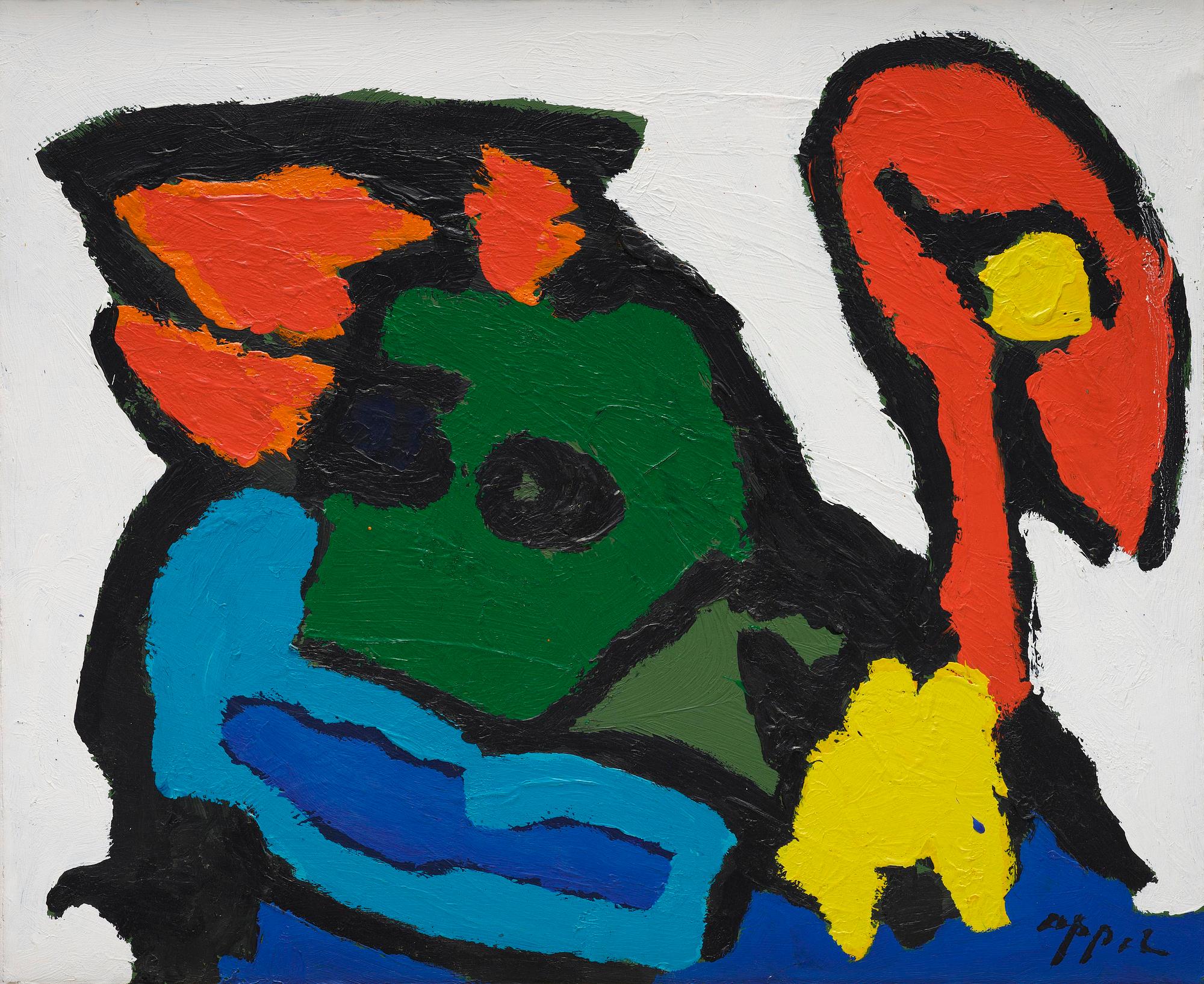 Karel Appel, Untitled.