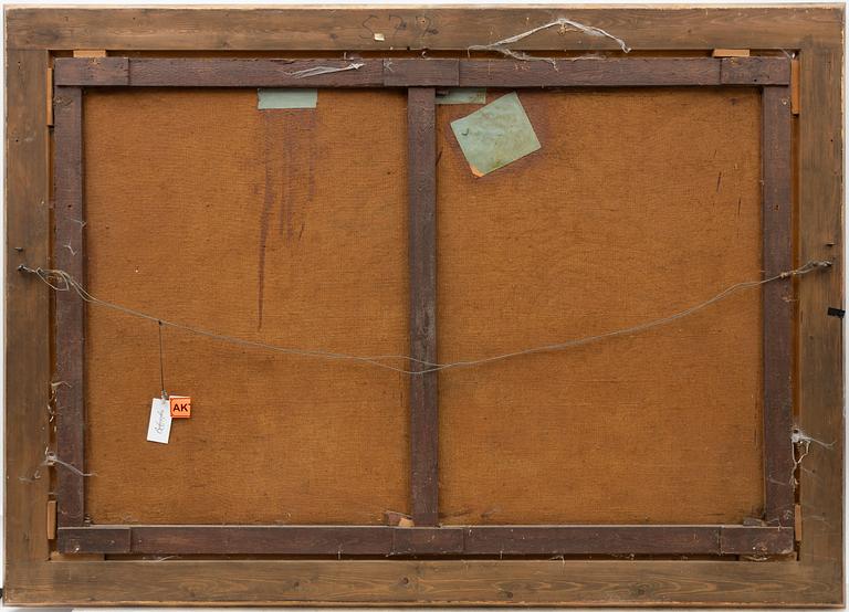 Jan Wynants (Wijnants), his art, Landscape with figures, 18th century.