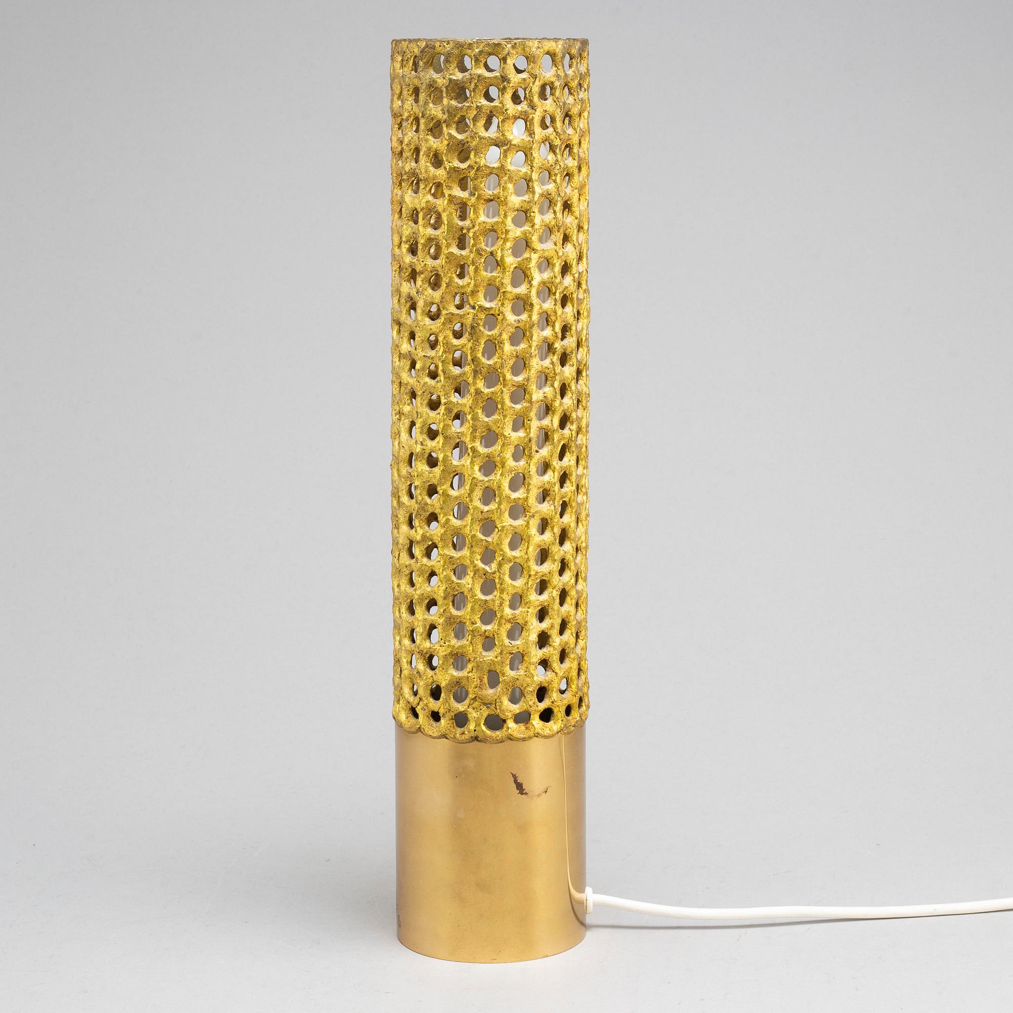 A 1960s/1970s table light by Pierre Forssell, Skultuna.