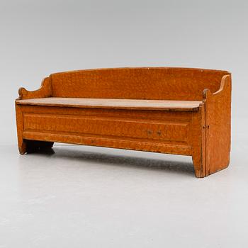 FÅLLBÄNK, allmoge, 1800-talets första hälft.