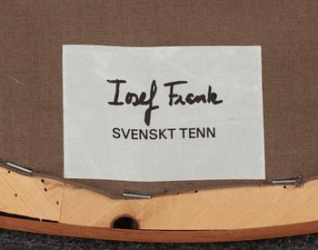 A Josef Frank stool, Svenskt Tenn, model 647.