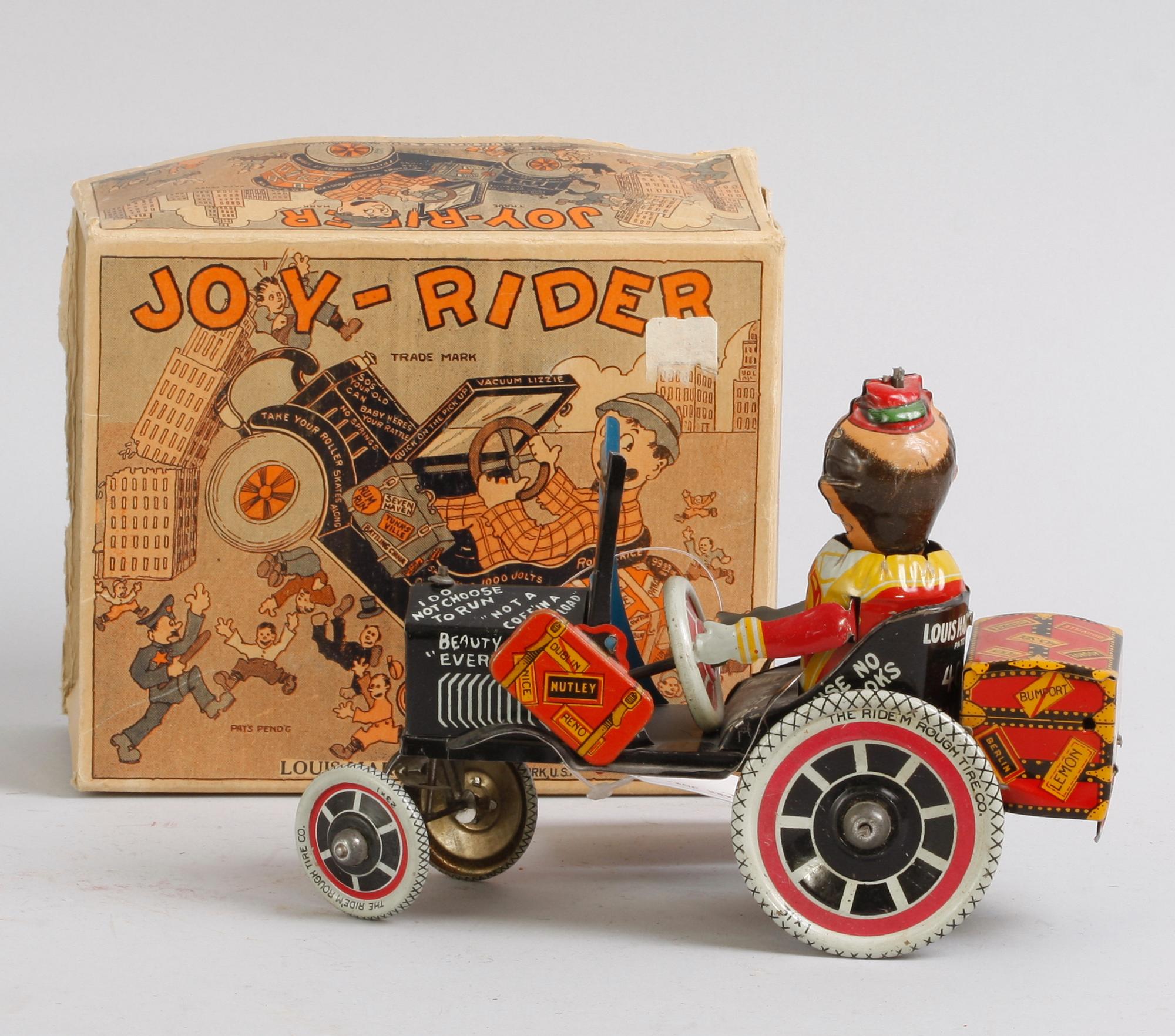 LEKSAKSBIL, "MARX JOY-RIDER". USA, 1940-tal.