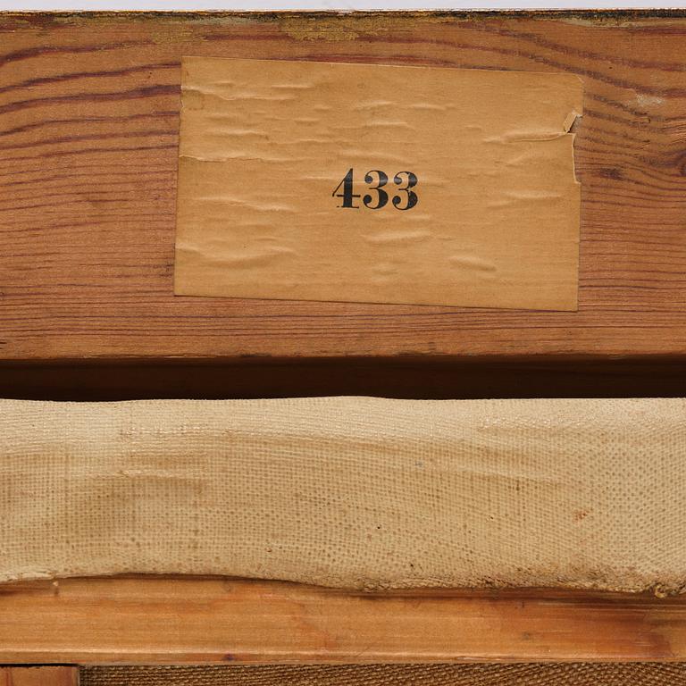 Robert Thegerström, Villa Tallbacken om vintern.