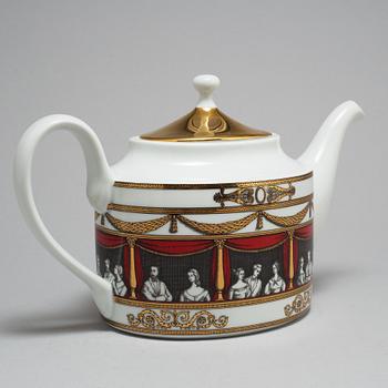 A teapot by Fornasetti, "Don Giovanni Collection.