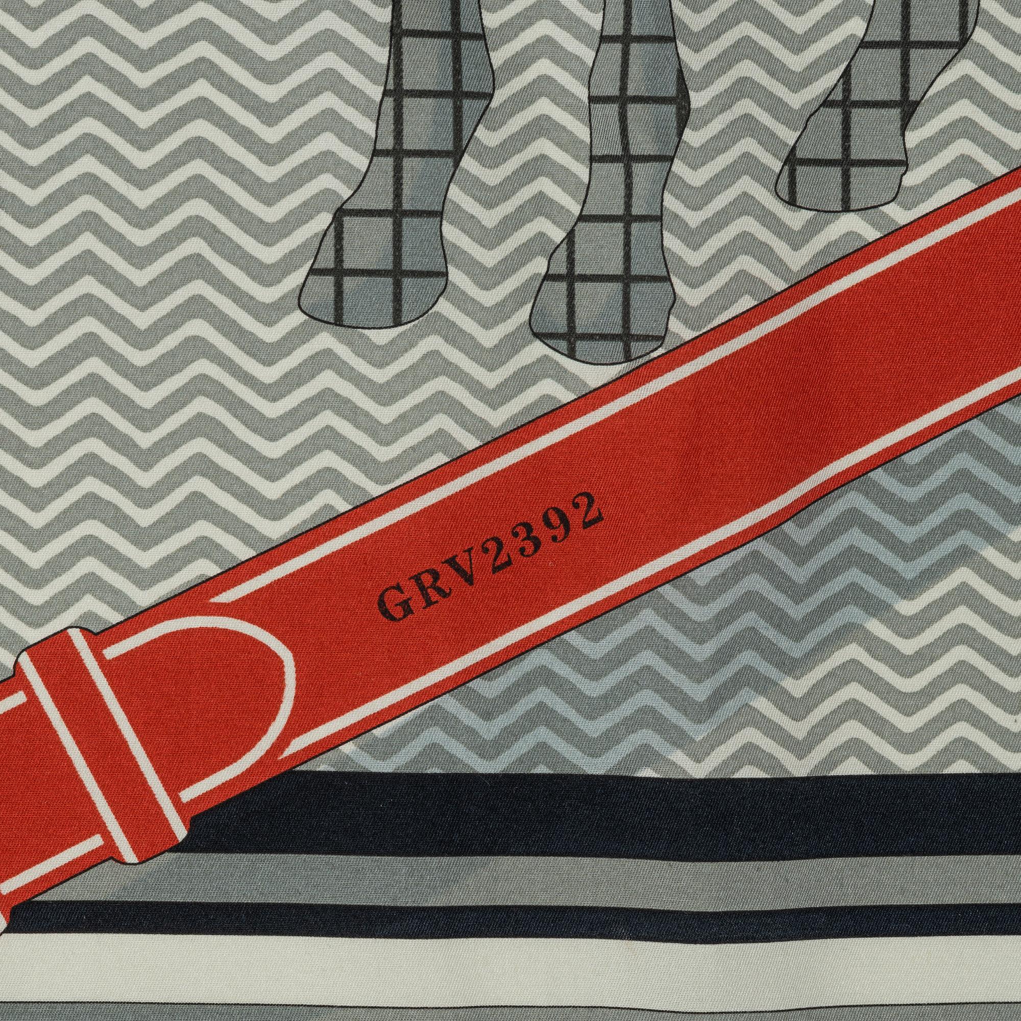 Hermès, scarf, "GRV2392".