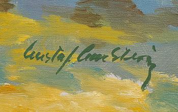 GUSTAF CARLSTRÖM, olja på duk, signerad.