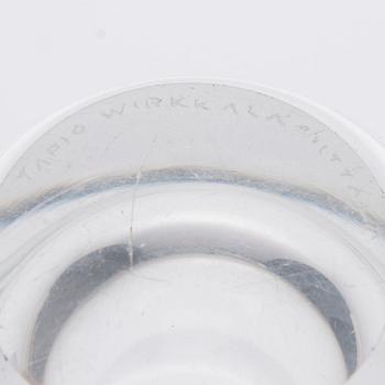 VAS, glas, modell 3508, signerad Tapio Wirkkala Iittala. Formgiven 1950.