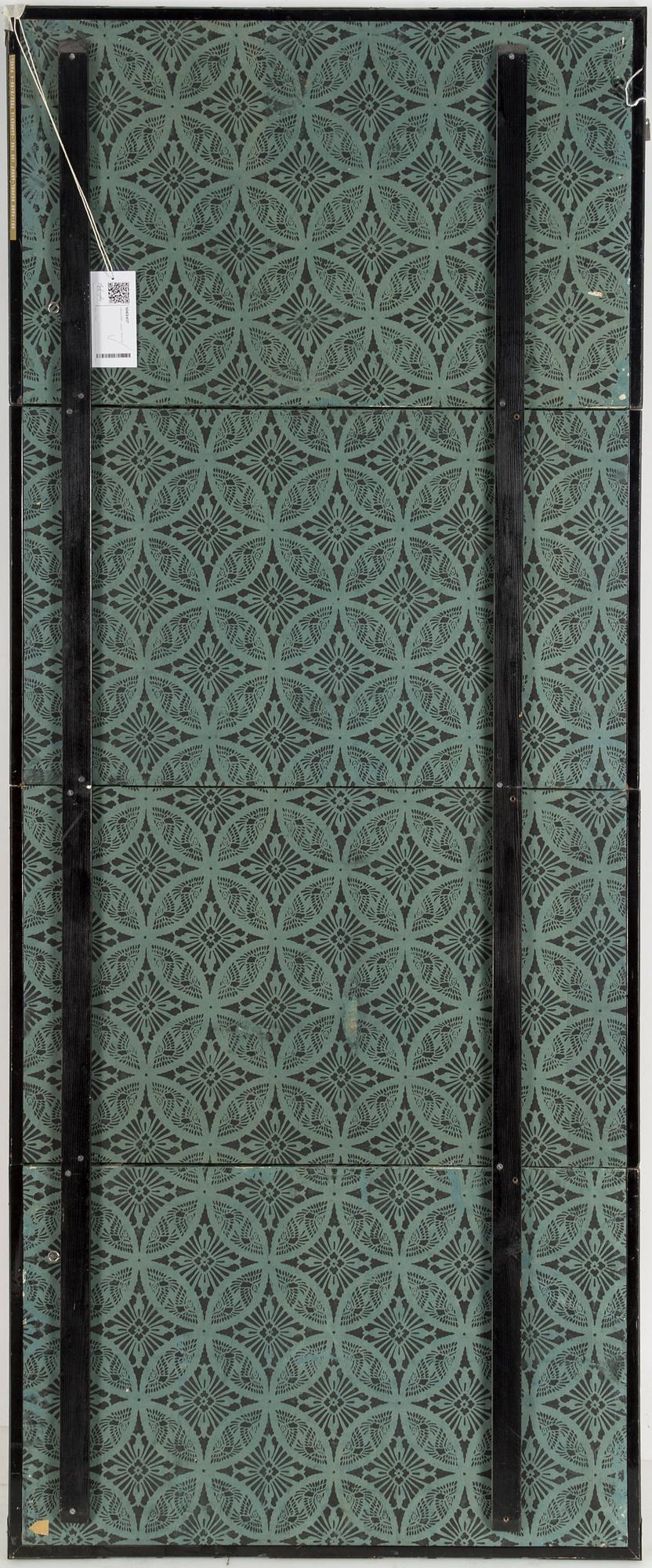 A 20th century Japanese folding screen.