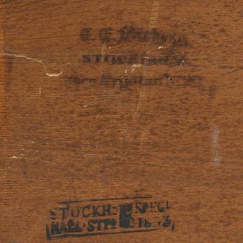 Spegel, empire, Stockholm, 1833.