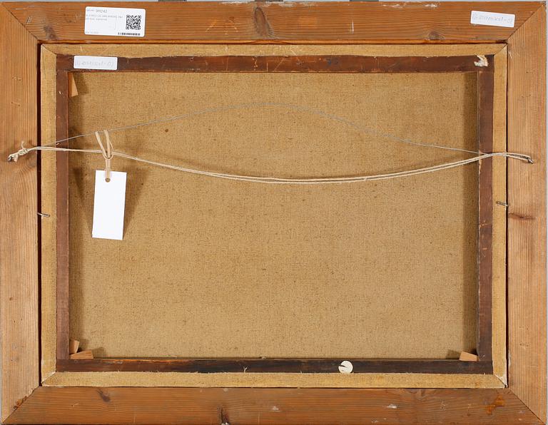 ALFRED DE BREANSKI, olja på duk, signerad.