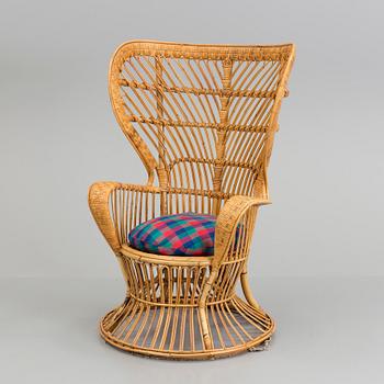 KORGFÅTÖLJ, 1900-tal.