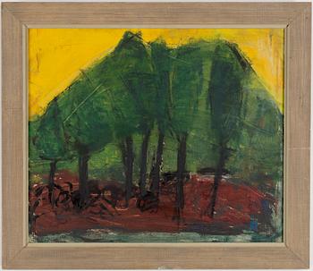 BERNT RINGQVIST, oil on panel, signed.