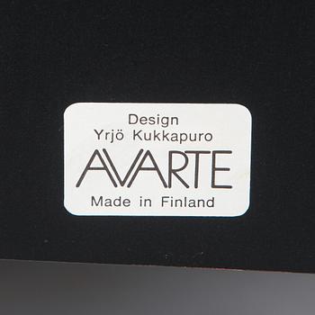 Yrjö Kukkapuro, Nojatuoli, "Experiment", Avarte, 1980-luku.