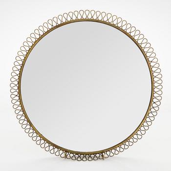 A mid-20th-century Swedish Modern mirror.