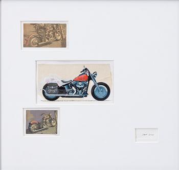 John-E Franzén, "Harley Fat Boy modifierad".