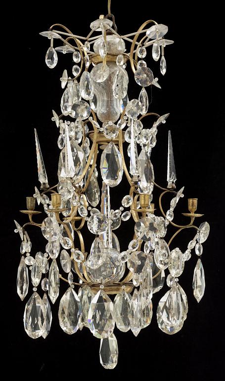 LJUSKRONA, rokokostil, omkring år 1900.