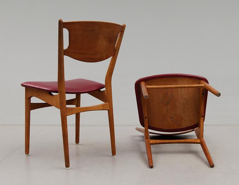 STOLAR, 6 st. teak, 1900-talets mitt.