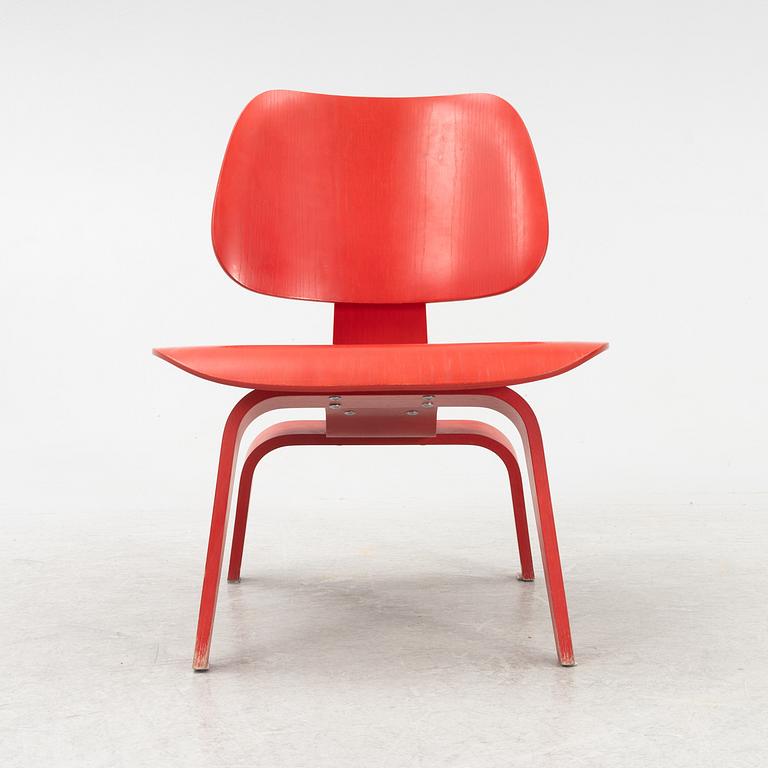 Charles & Ray Eames, a 'LCW' chair, Vitra, dated 2003.