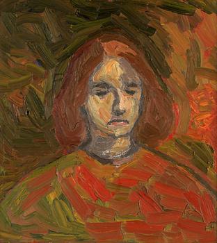 214. Evert Lundquist, "Kvinnoporträtt".