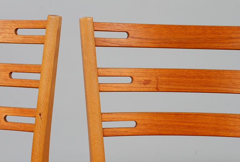 STOLAR, 7 st, Sibast Furniture, Danmark, 1900-talets mitt.