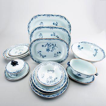 RÖRSTRAND, "Ostindia", 64 dlr, porslin, varierande tillverkningsår.