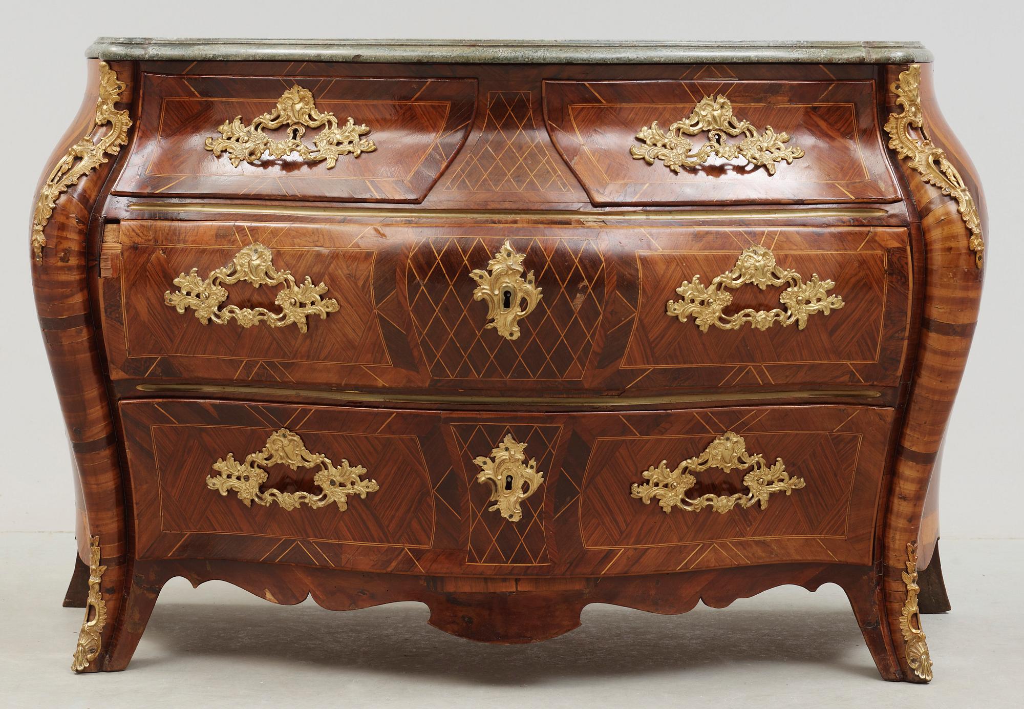 BYRÅ, rokoko, Stockholmsarbete, 1700-tal.