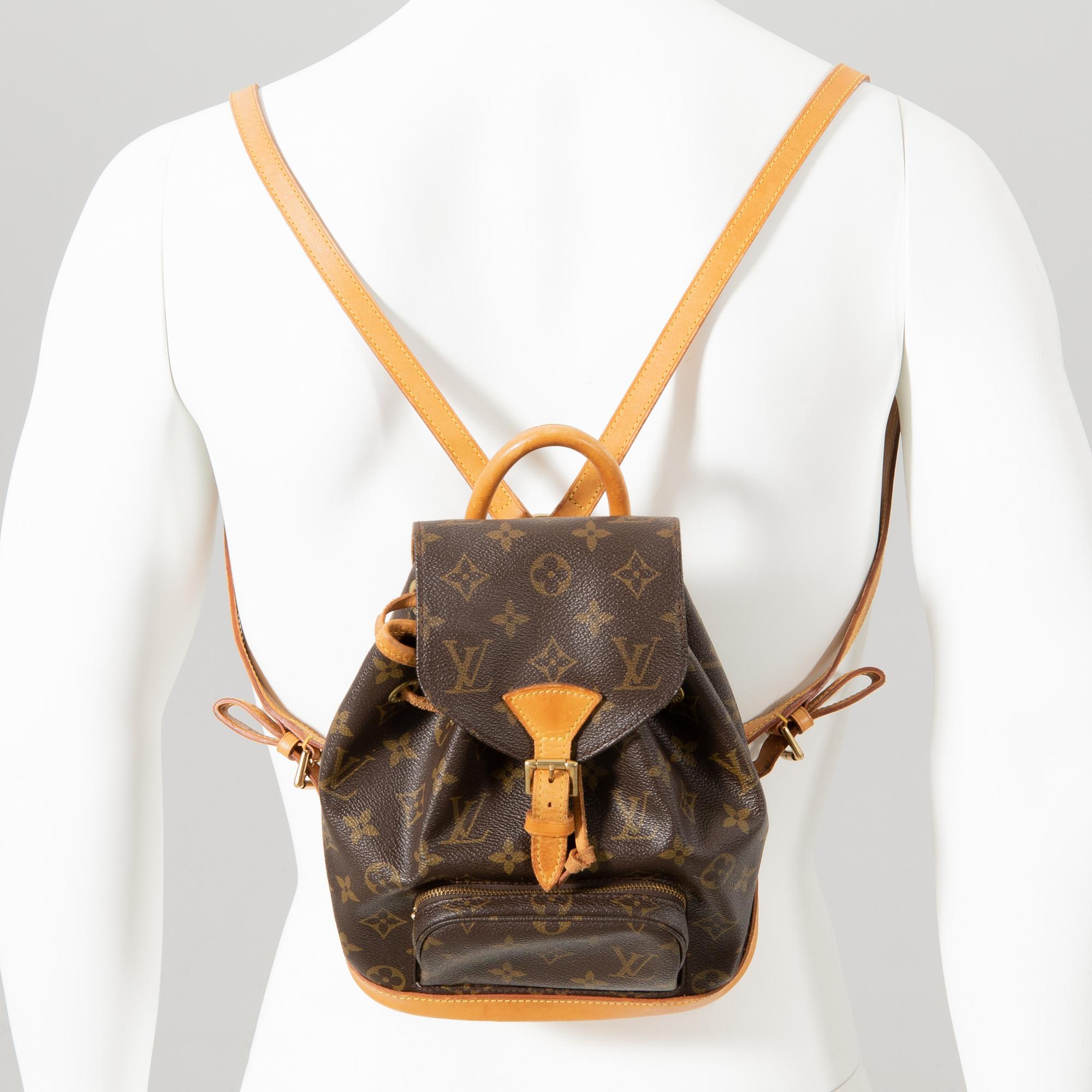 Louis Vuitton, ryggsäck, "Montsouris Mini", Frankrike, 1996.