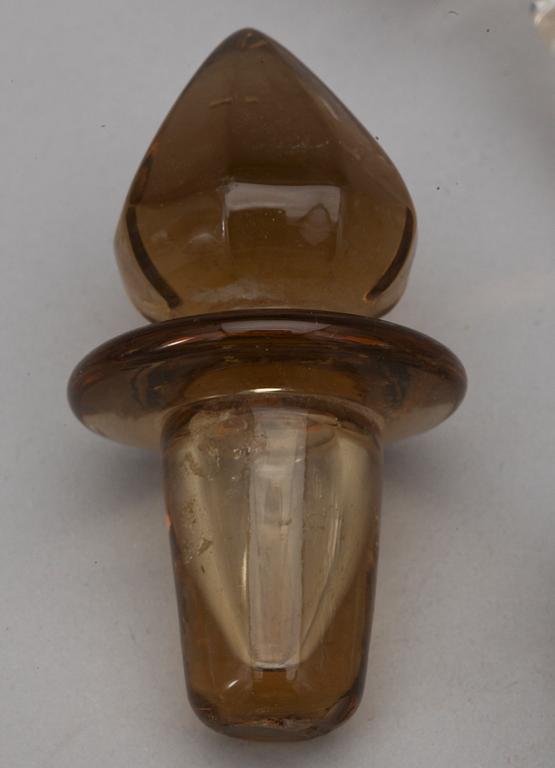 PARTI GLASPROPPAR OCH PRISMOR, 1800/1900-tal.