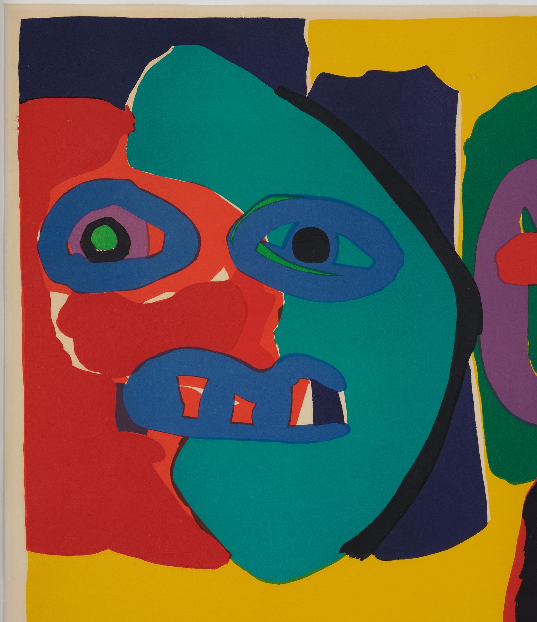 Karel Appel, Untitled from: "Hommage aux Prix Nobel" (The Nobel Prize Portfolio).
