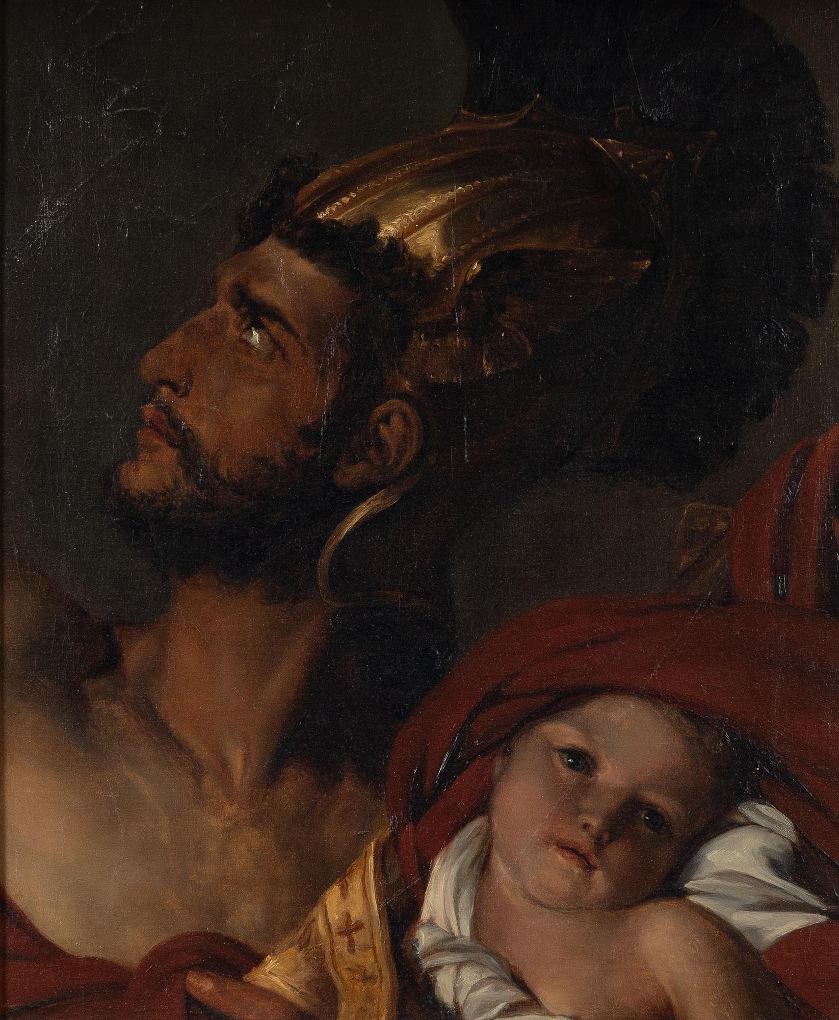 Sophie Adlersparre, Warrior with Child.