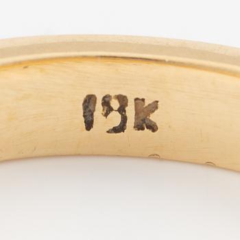 Ring 18K gold with lapis lazuli.