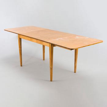 Werner West, a 1930s dining table and chairs, 6 pcs, 'Motti', for Oy Stockmann Ab Keravan Puusepäntehdas.