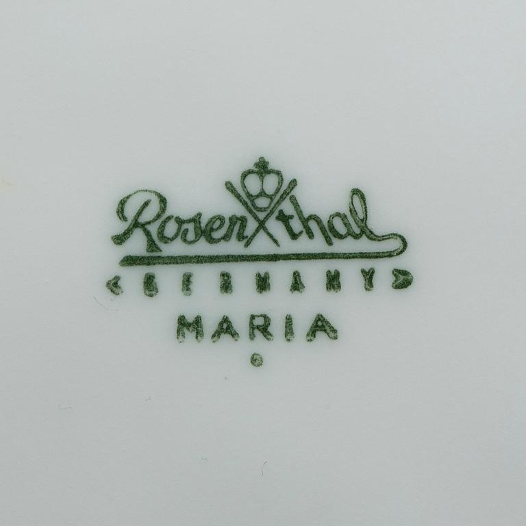 SERVIS, 77 delar, porslin, "Maria Björnbär", Rosenthal.