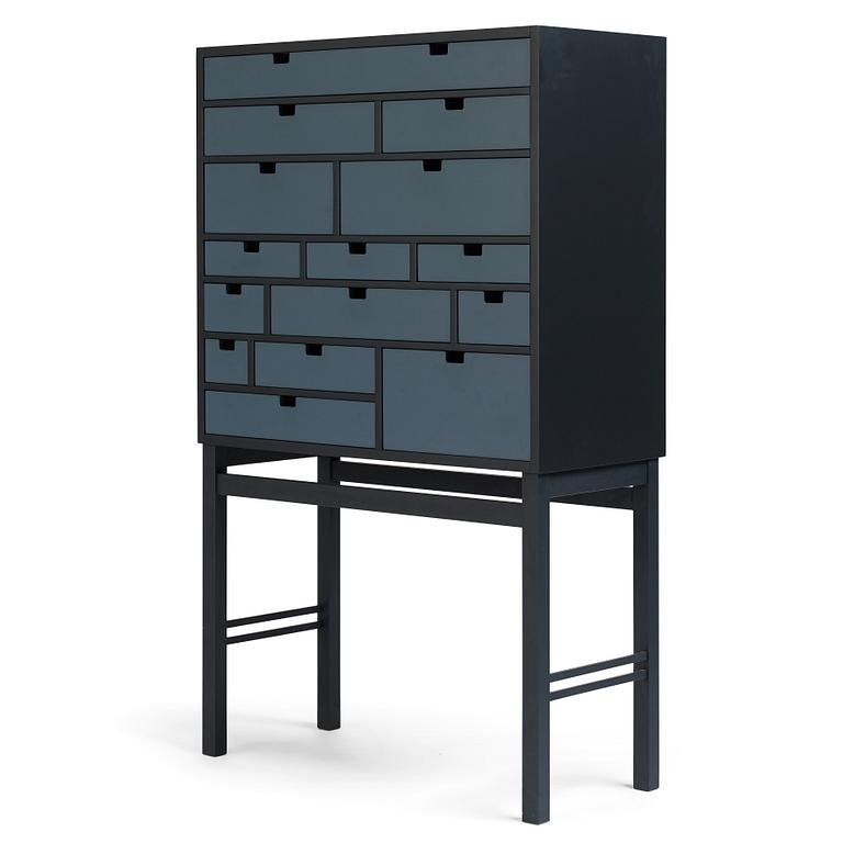 Kerstin Olby, a "Rhapsody" cabinet by Olby Design, a unique prototype, Sweden 2010.