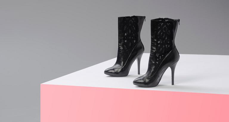 DOLCE & GABBANA, stövletter, storlek 40 1/2.