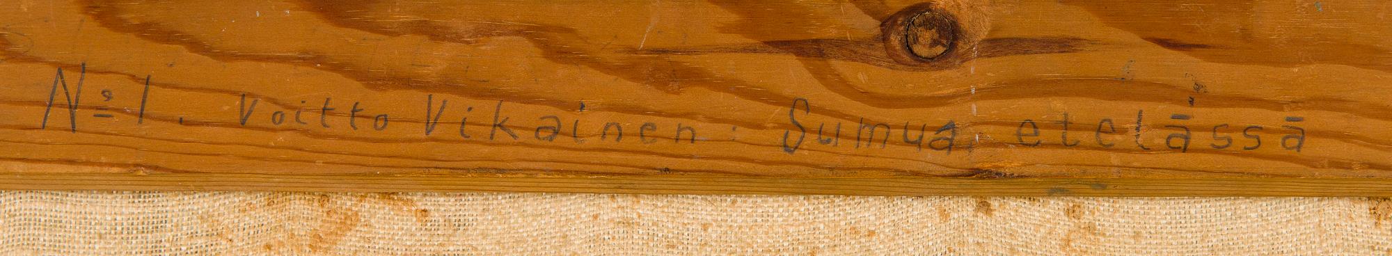 Voitto Jalmari Vikainen, Sumua etelässä.