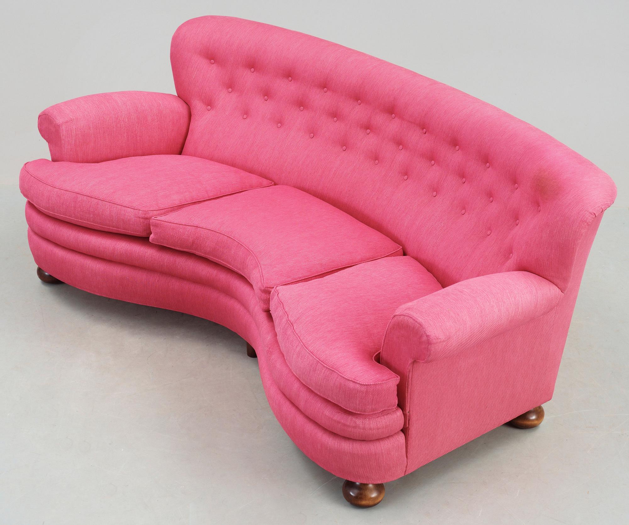 JOSEF FRANK, soffa, Firma Svenskt Tenn, modell 968.