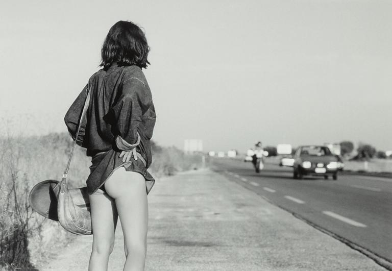 Tony Landberg, "Vägflicka, Italien", 1972.