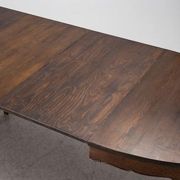 A Roccoco style dining table, Nordiska Kompaniet, 1917.