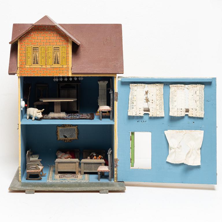 Moritz Gottschalk, dollhouse, Germany, early 20th century.
