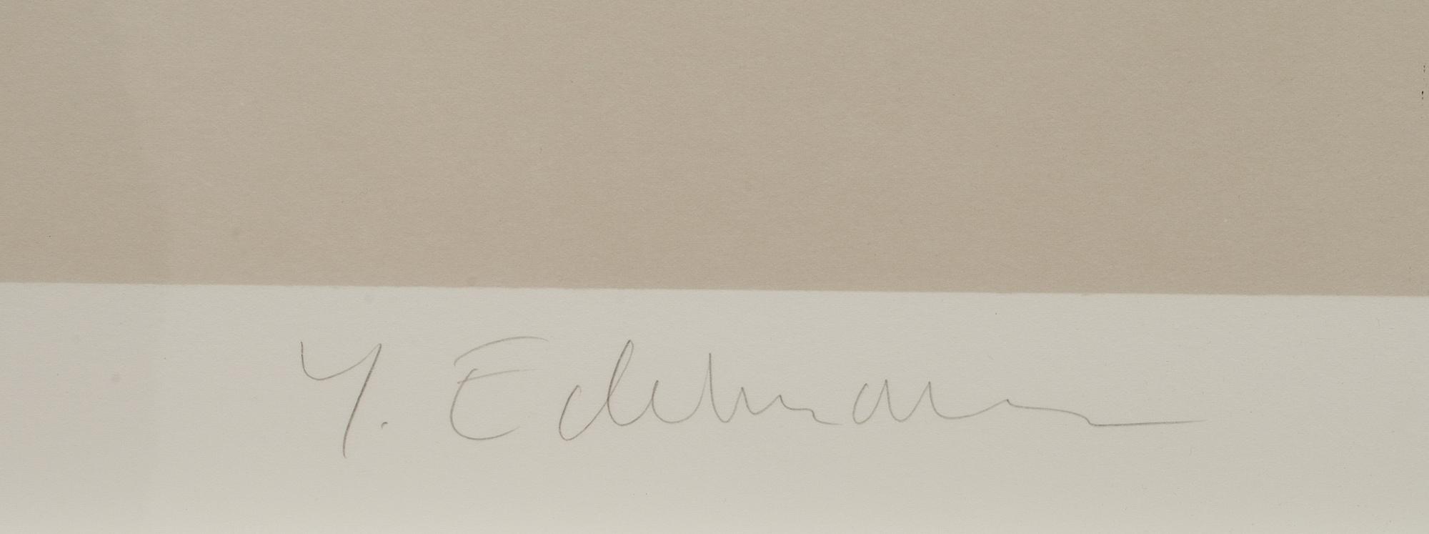 YRJÖ EDELMANN, färglitografi, signerad och numrerad 92/175.